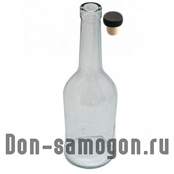Бутылка коньячная 0,5 (упаковка 16шт) фото