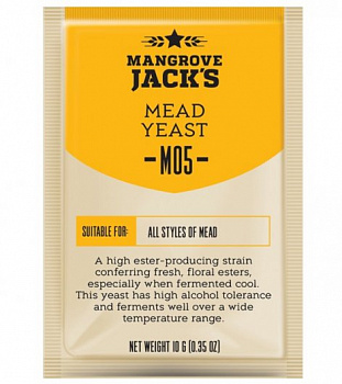 Дрожжи Mangrove Jack's Mead M05, 10г фото