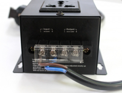 Регулятор мощности 6кВт (с кнопками и табло) с кабелем и вилкой фото