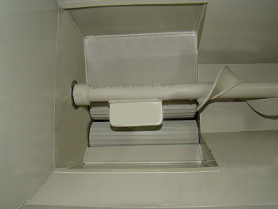 Дробилка с гребнеотделителем "ЛозаМ" полипропилен (увеличен бункер, подающий шнек) с двигателем на подставке фото